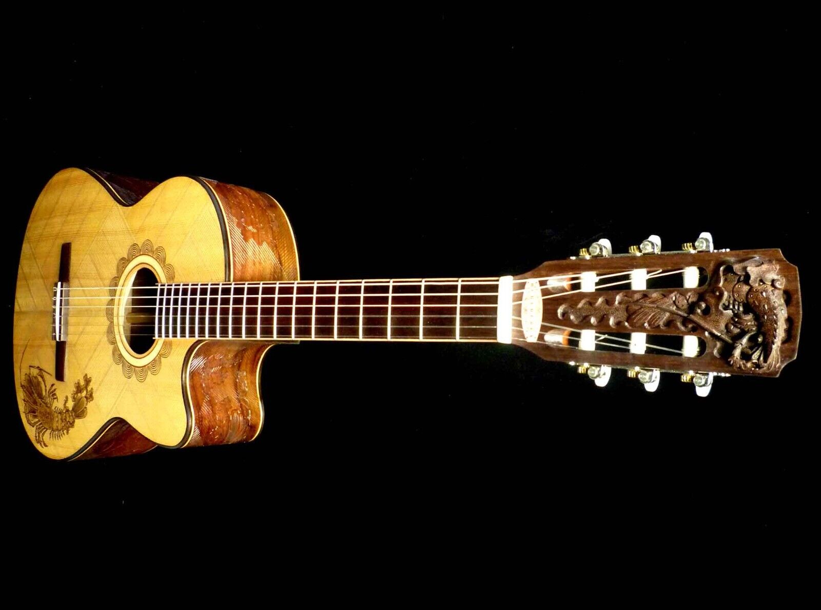 Blueberry Handmade Classical Guitar Nylon Strings Built to Order in 80-Days  - Blueberry Guitars